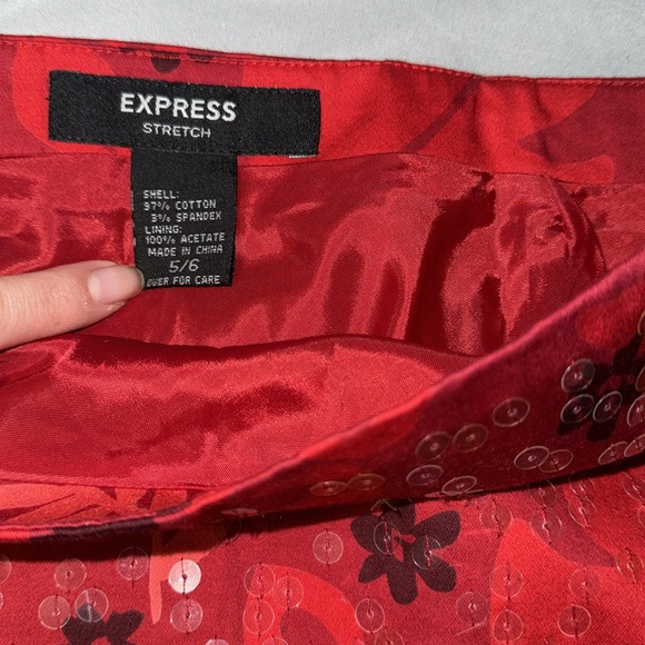 New Express sequined skirt - Picture 3 of 3